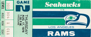 1978 LA Rams vs. Seattle Seahawks