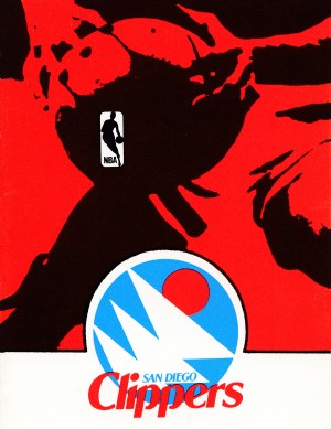 1978 san diego clippers nba poster