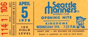1978 Seattle Mariners vs. Minnesota Twins
