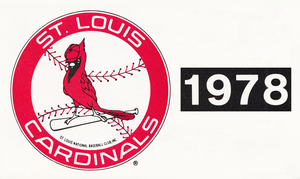 1978 St. Louis Cardinals Poster
