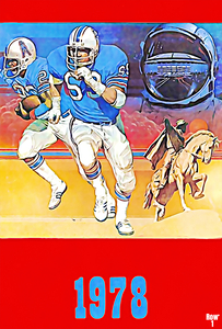 1978 Houston Oilers Art