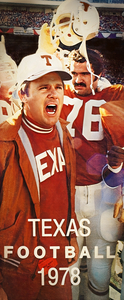 1978 Texas Longhorns Football Art