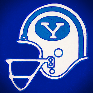 1979 BYU Cougars Football Helmet Art