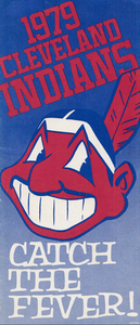 1979 Cleveland Indians Metal Sign