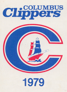 1979 Columbus Clippers Baseball Logo Art