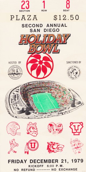 1979 Holiday Bowl Indiana Win