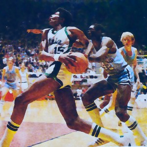 1979 Michigan State Basketball Art