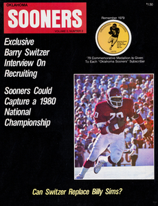 1980 Oklahoma Sooners Weekly Cover Art