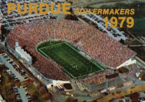 1979 Purdue Ross-Ade Stadium Art