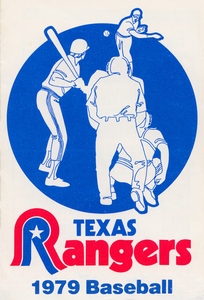 1979 Texas Rangers Baseball Poster