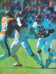 1979 Billy Sims Bedlam Action