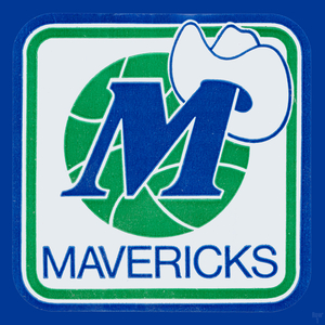 1984 Dallas Mavericks Metal Sign 