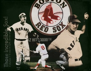 1980 Boston Red Sox Remix Art