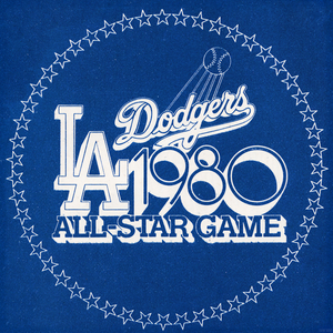 1980 LA Dodgers All-Star Game Art