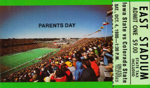 1980 Iowa State Cyclones vs. Colorado State Rams