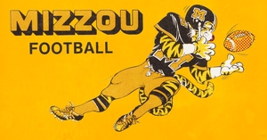 1980 Missouri Tigers Football Art