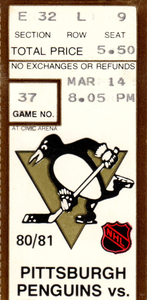 1981 Pittsburgh Penguins vs. Quebec