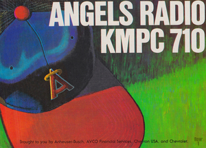 1980 Angels Radio Ad Art