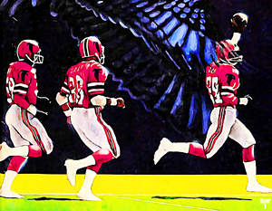 1980 Atlanta Falcons Remix Art