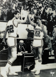1980 byu danny ainge basketball art