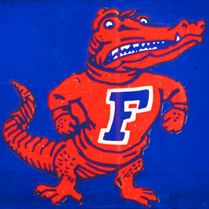 Retro Eighties Florida Gator Art | Row 1