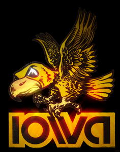 1984 Iowa Hawkeyes Retro Art