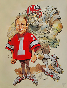 Retro Eighties Jack Davis Vince Dooley Art