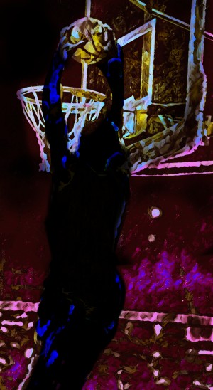 Showin Off the Vertical Monster Dunk Art