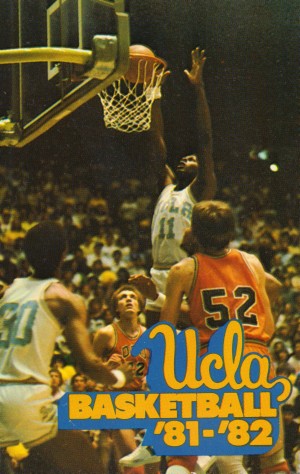 Retro College Basketball Posters 1981 UCLA