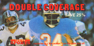 1981 Inside Sports Earl Campbell Poster