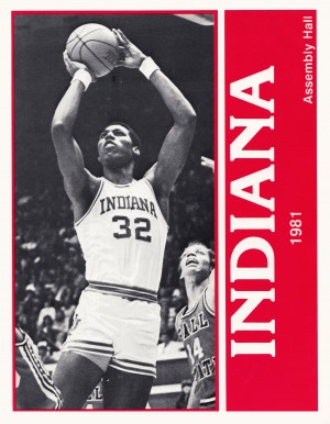 1981 Indiana Hoosiers Basketball Art
