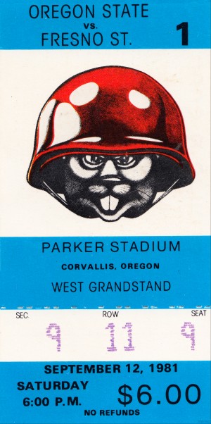 1981 Oregon State vs. Fresno State