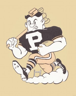 1981 Purdue Pete Art