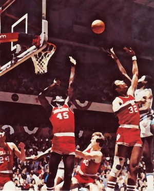 1981 Indiana Basketball Art