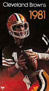 1981 Cleveland Browns Brian Sipe Art
