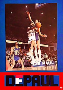 1981 depaul basketball row 1