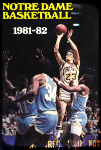 1981 Notre Dame John Paxson Art