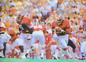 1981 Alabama Football Art