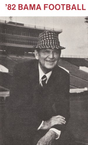 1982 Bama Football Poster
