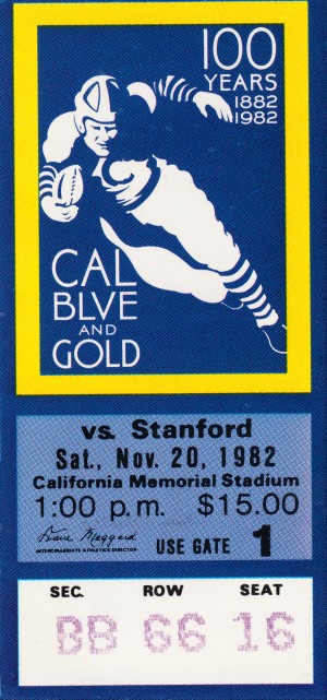 1982 Cal vs. Stanford The Play