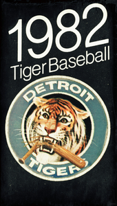 1982 Detroit Tigers Retro Poster