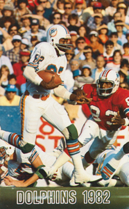 1982 Miami Dolphins | Duriel Harris | Row 1