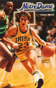 1982 notre dame basketball poster