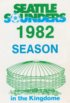 1982 Seattle Sounders Kingdome Art