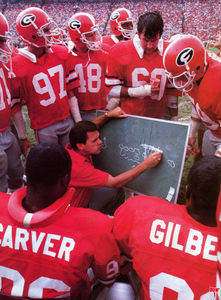 1982 Georgia Football Sideline Art