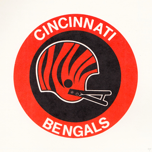 1983 Cincinnati Bengals Art Wood Print