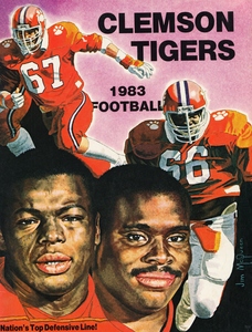 1983 Clemson Tigers Football Poster