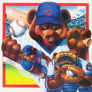 1983 Ray Smith Chicago Cubs Art