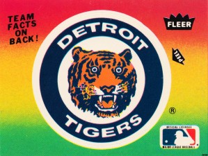 1983 Detroit Fleer Decal