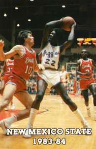 1983 New Mexico State Aggies Basketball Poster